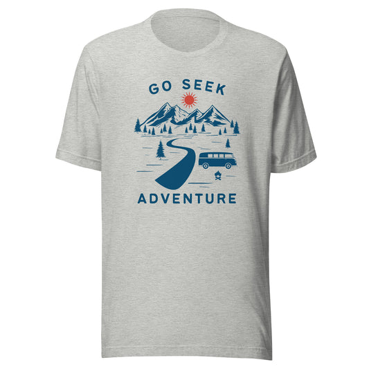Go Seek ADVENTURE Unisex t-shirt