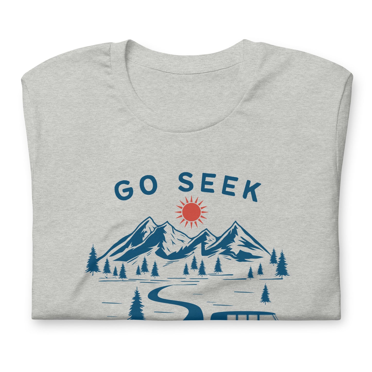 Go Seek ADVENTURE Unisex t-shirt