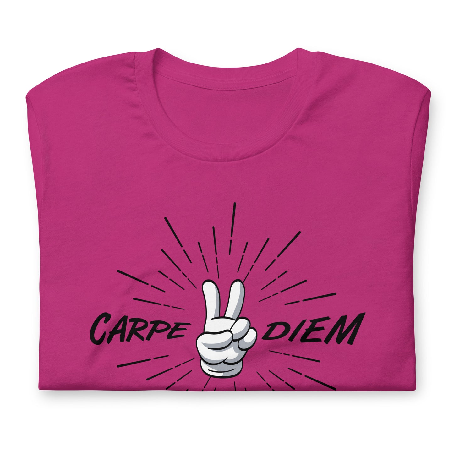Carpe Diem Deuces Unisex t-shirt