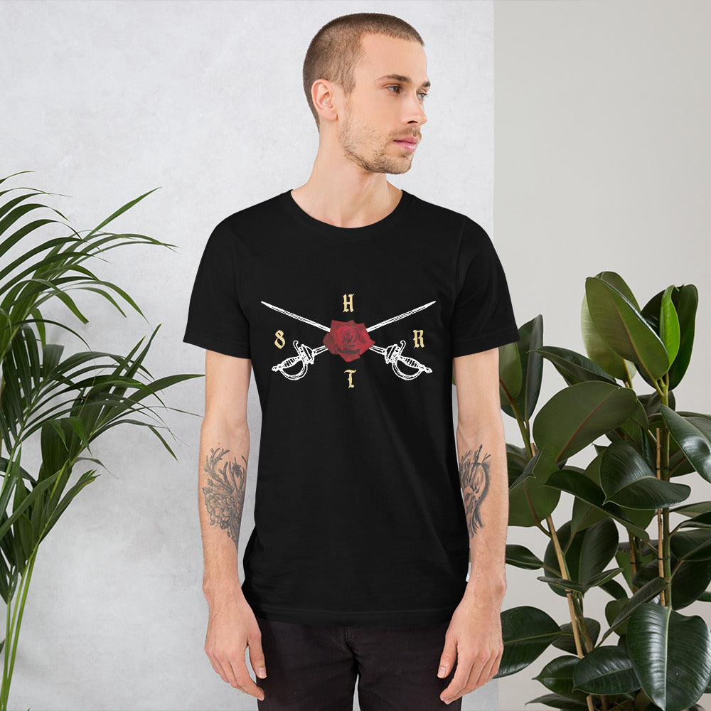 H8TR Crossed Swords Unisex t-shirt