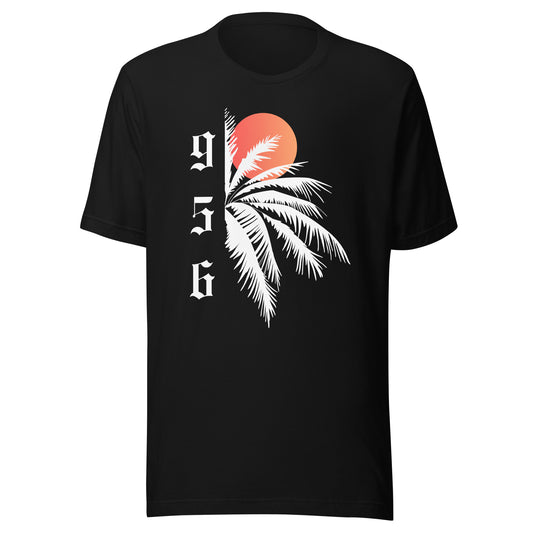 RGV 956 Palm Tree Sun Unisex t-shirt