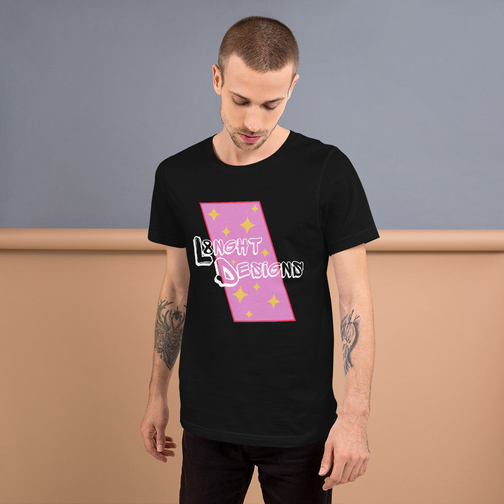 L8NGHT Designs Abstract Color Unisex t-shirt