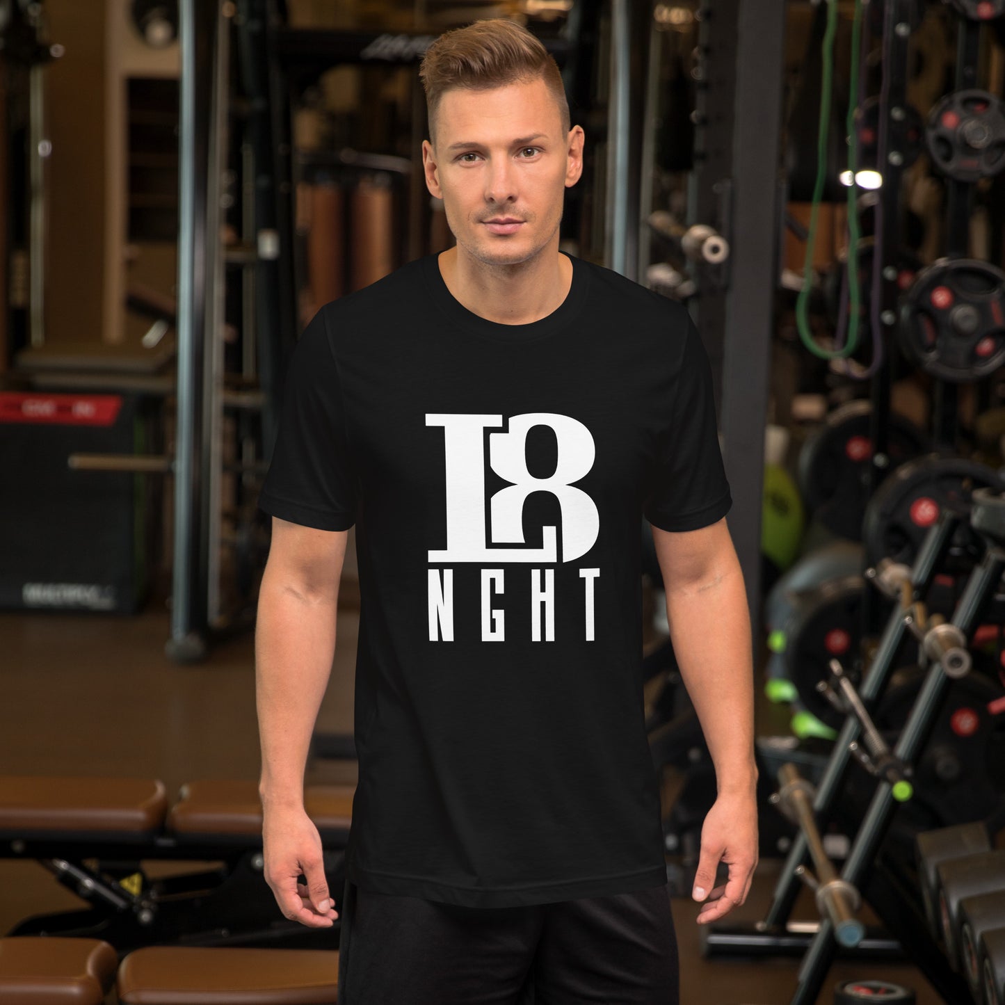 L8NGHT Designs logo Unisex t-shirt