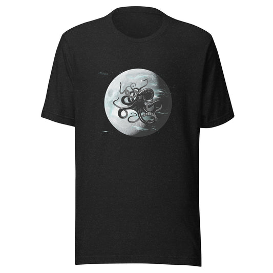 Octopus Moon Unisex t-shirt
