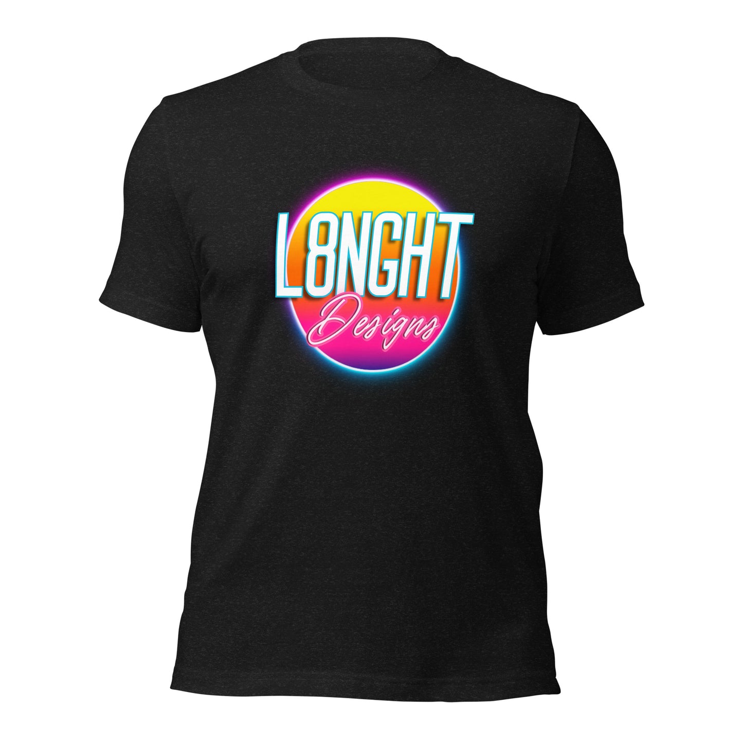L8NGHT 3D neon logo Unisex t-shirt