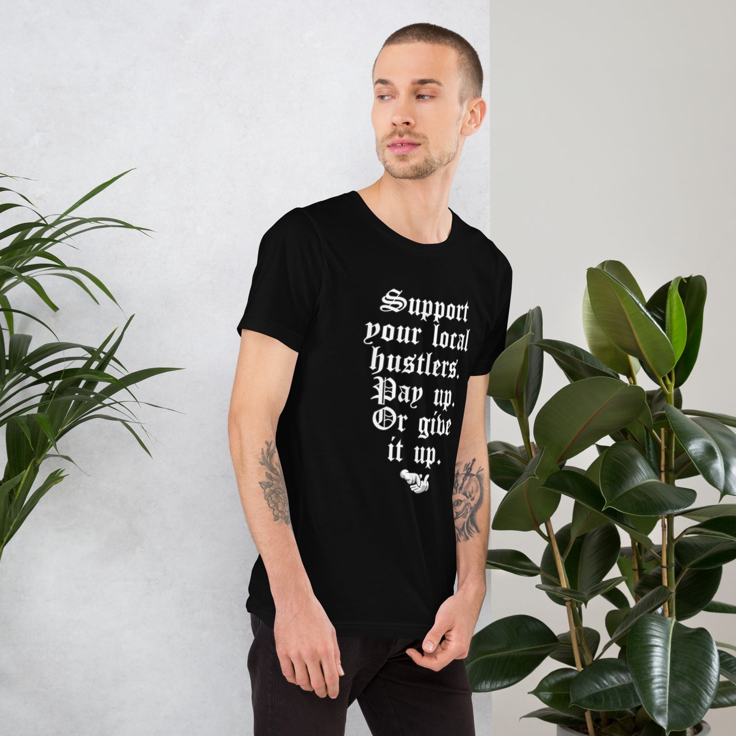 Pay up or Give it up Unisex t-shirt