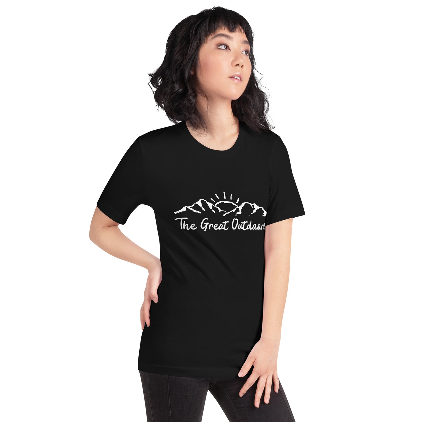 The Great Outdoors Sunshine Mountains Unisex t-shirt