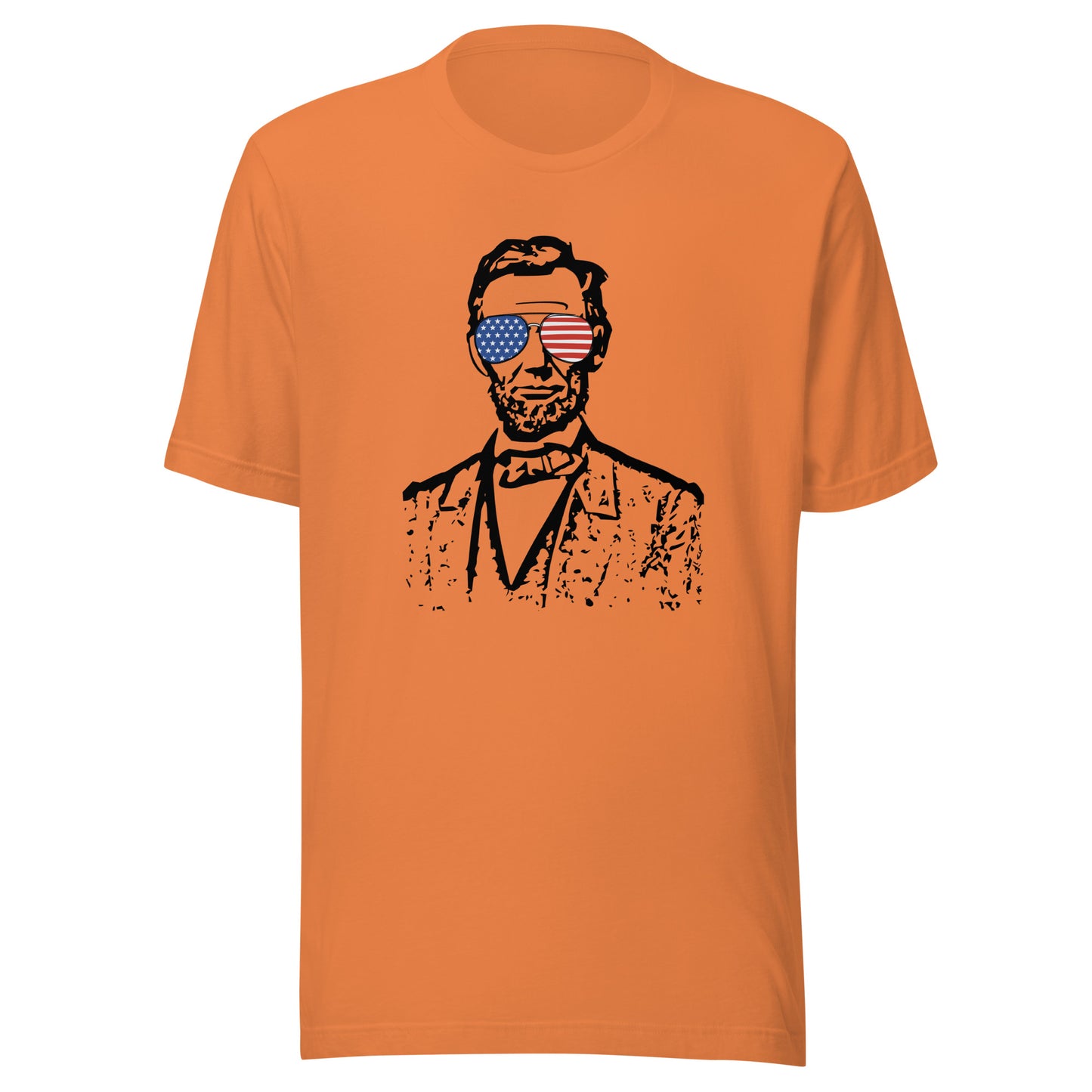 Abe Lincoln Came to Party Unisex t-shirt