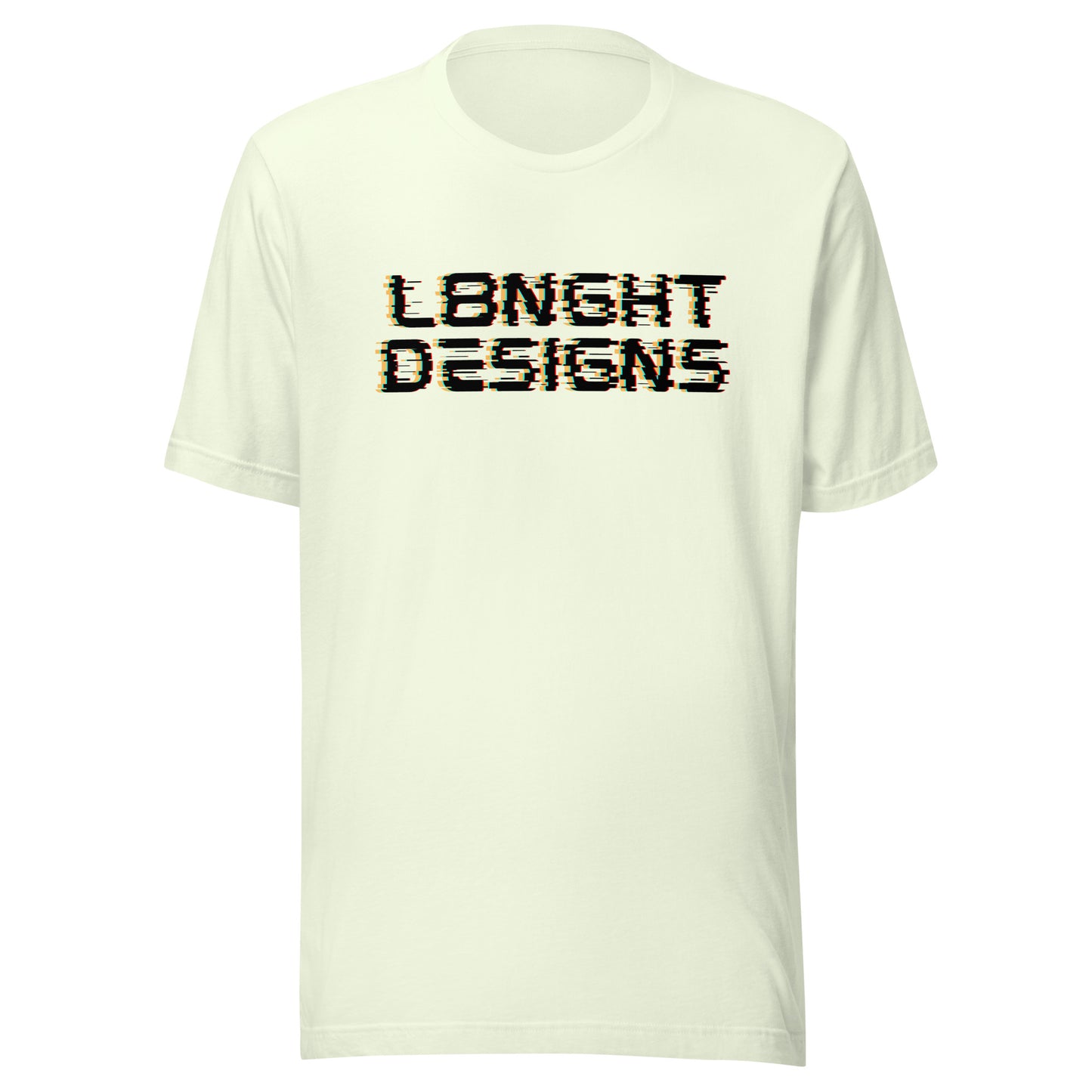 L8NGHT Designs Glitch Unisex t-shirt