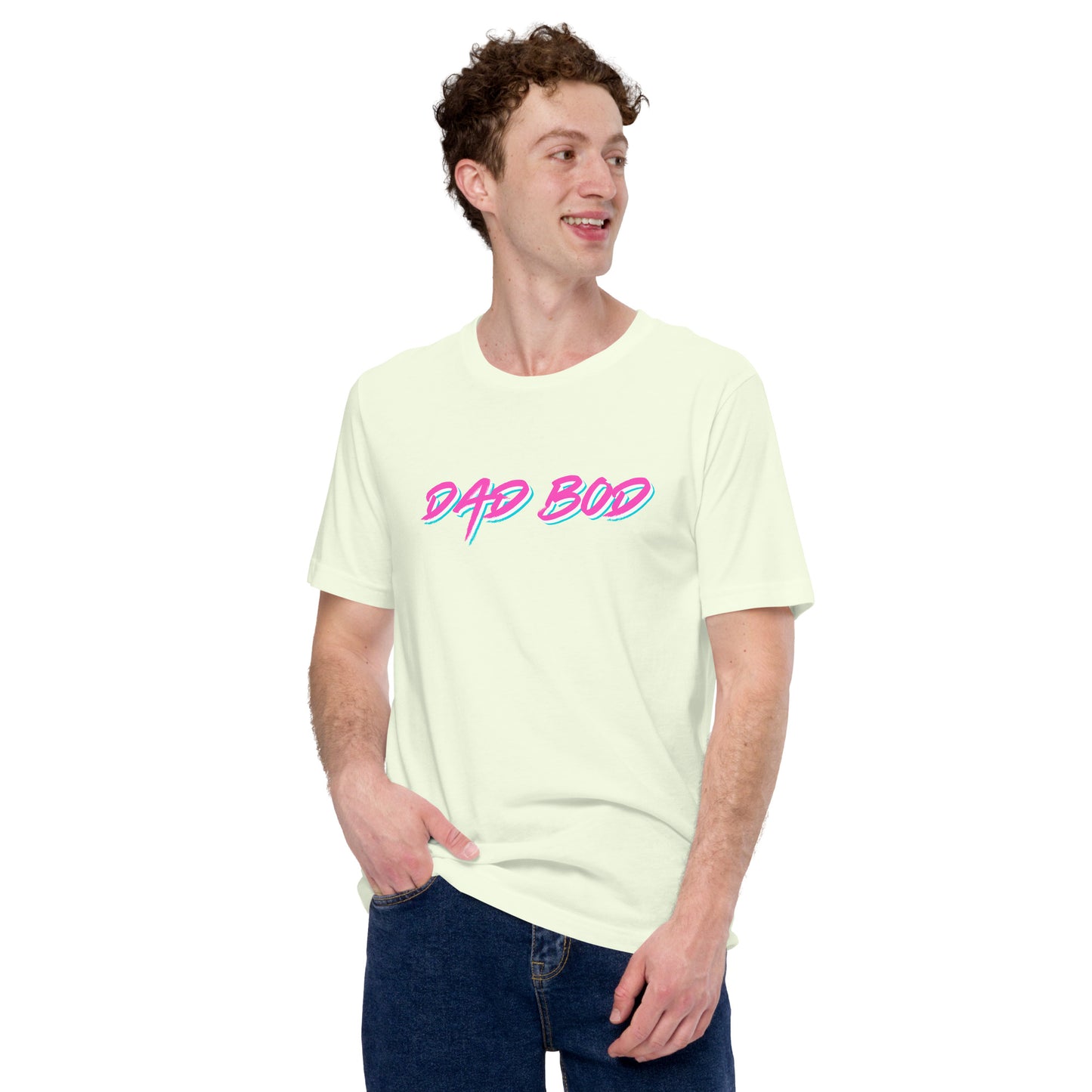 Retro Dad Bod Unisex t-shirt