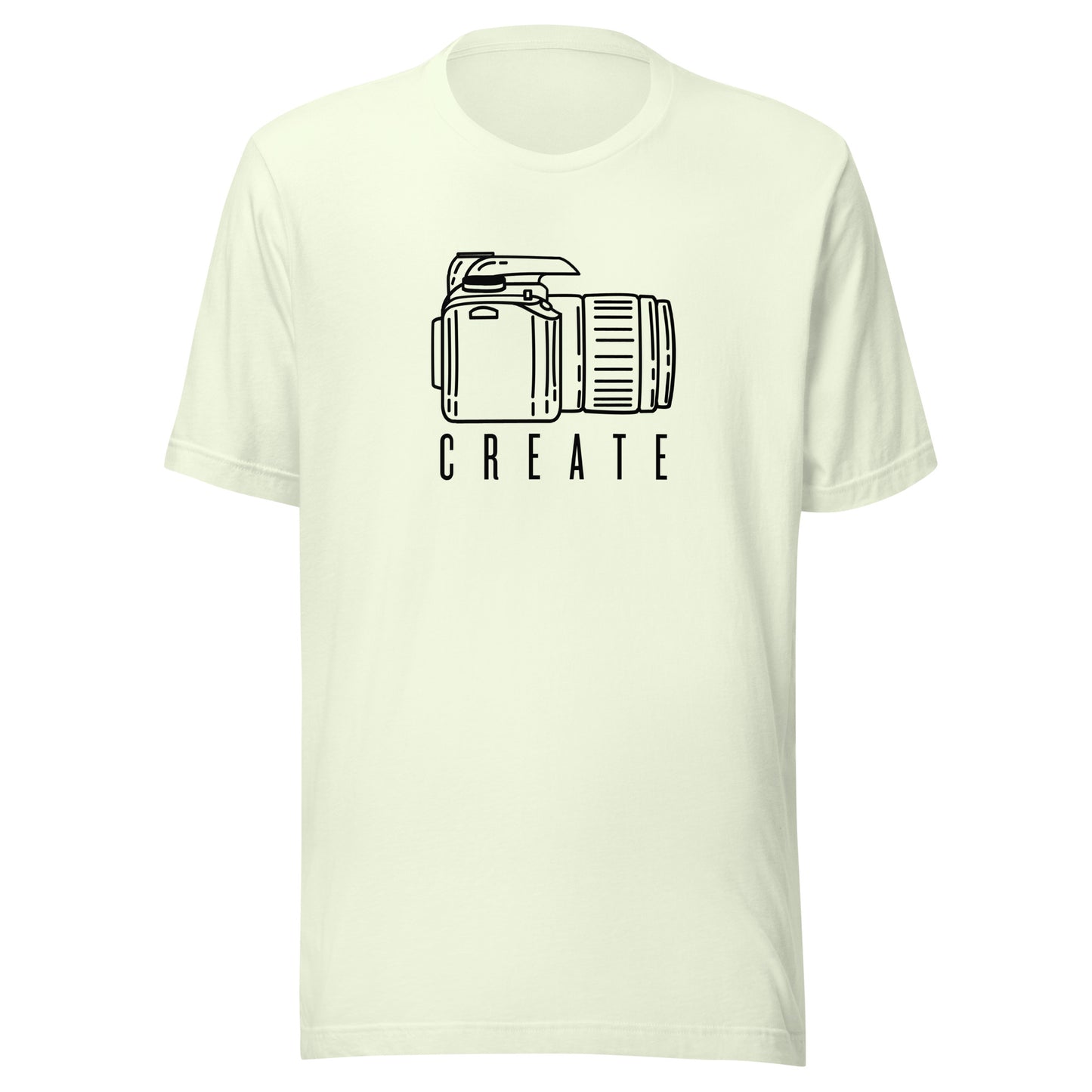Create Camera Unisex t-shirt