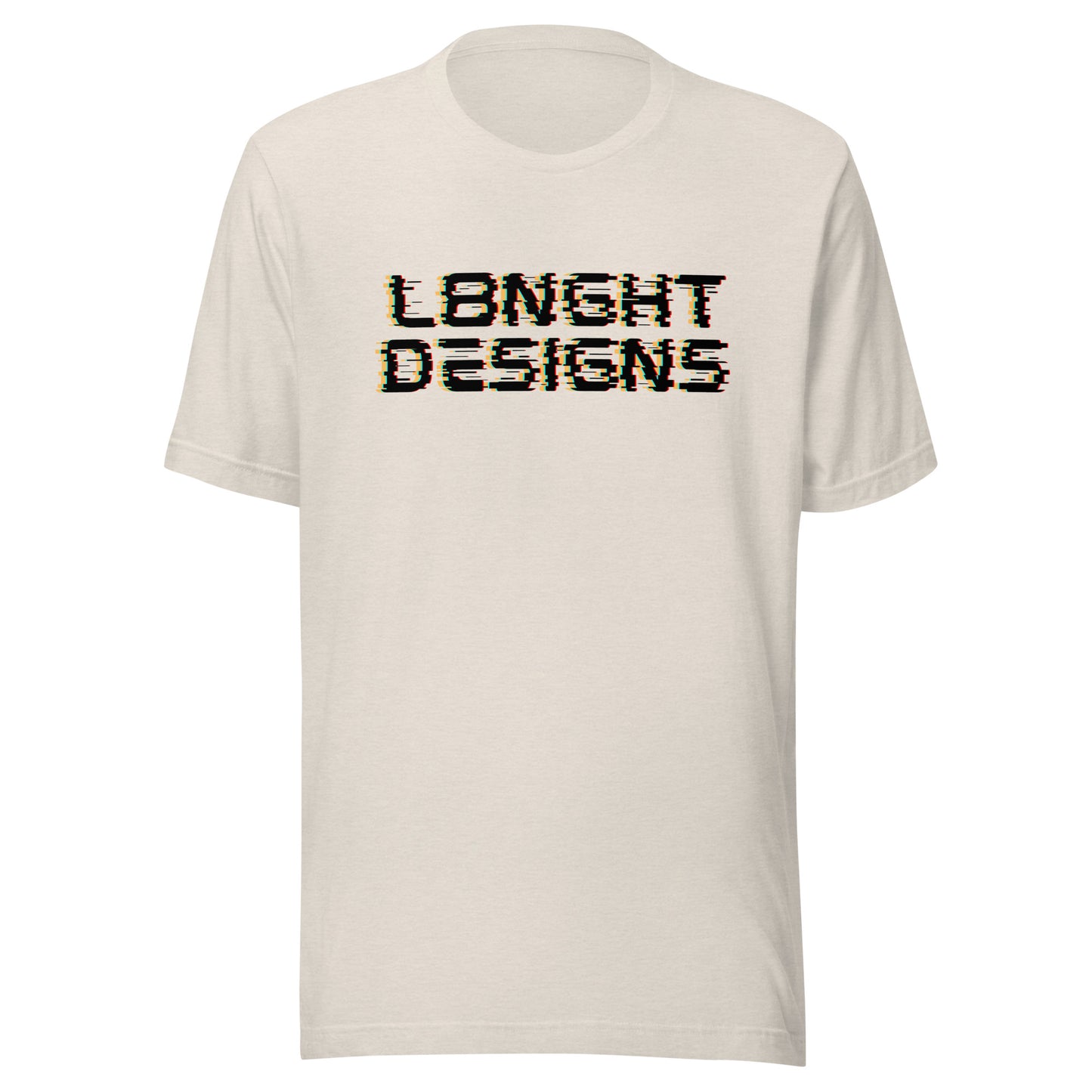 L8NGHT Designs Glitch Unisex t-shirt