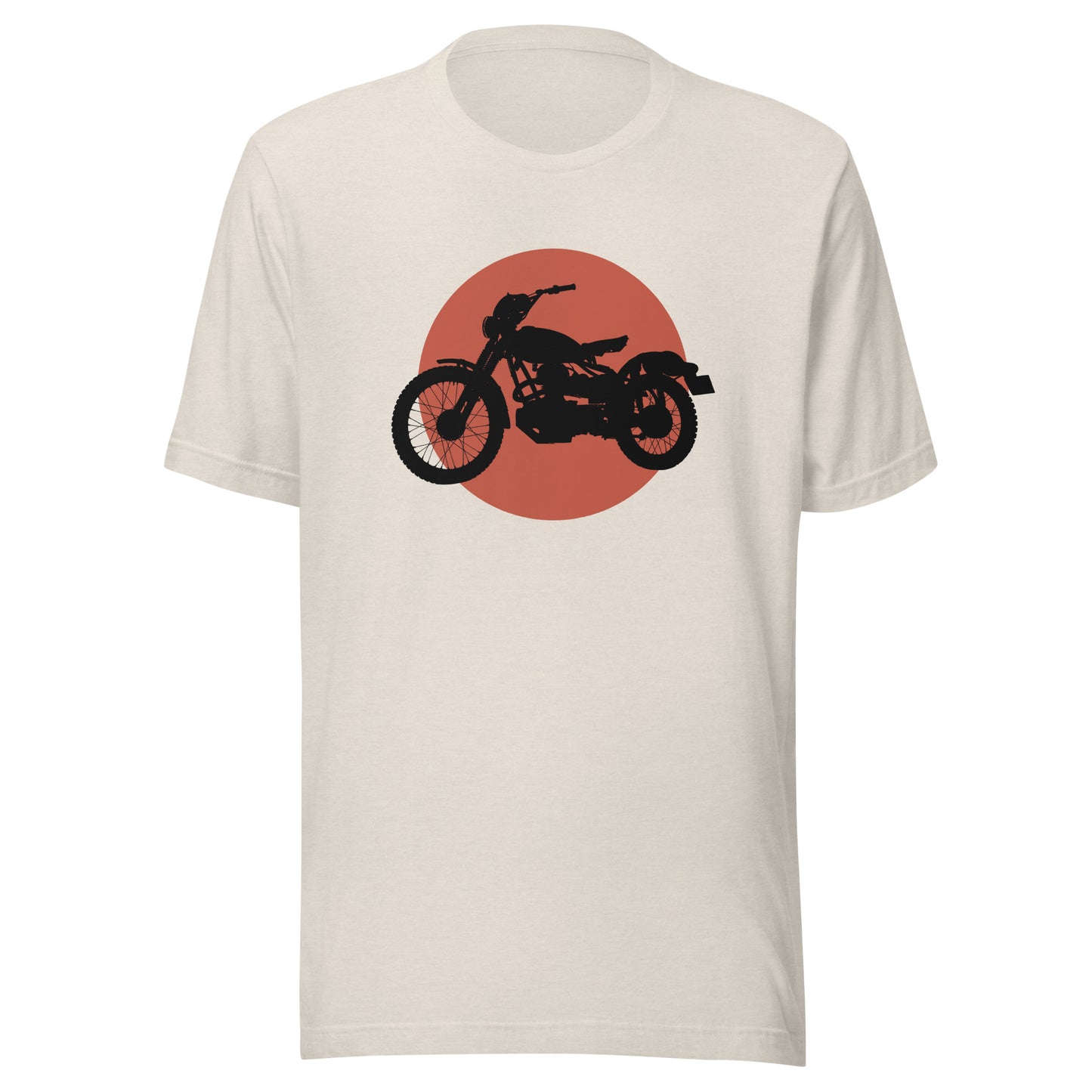 Vintage Motorcycle Sun Unisex t-shirt