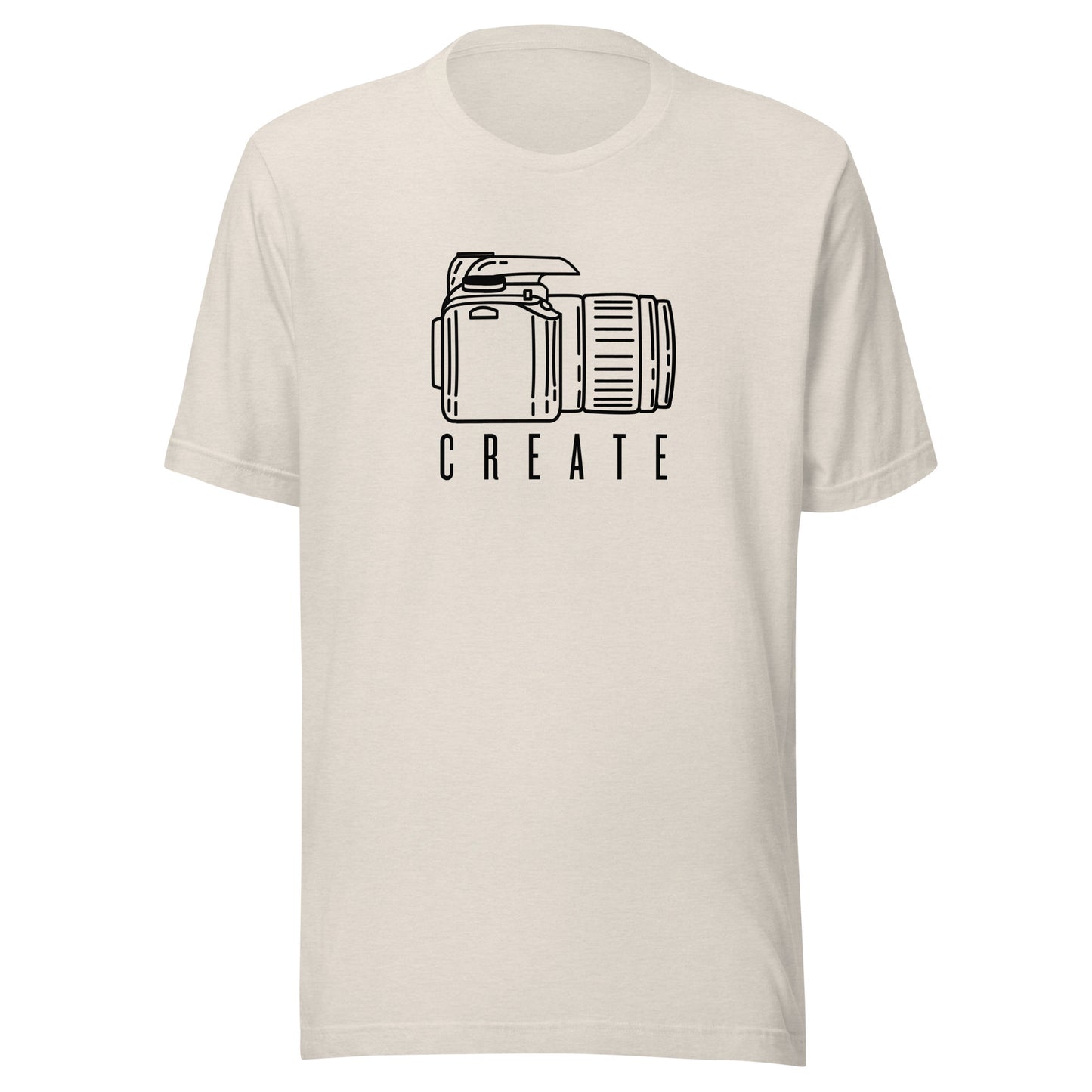 Create Camera Unisex t-shirt