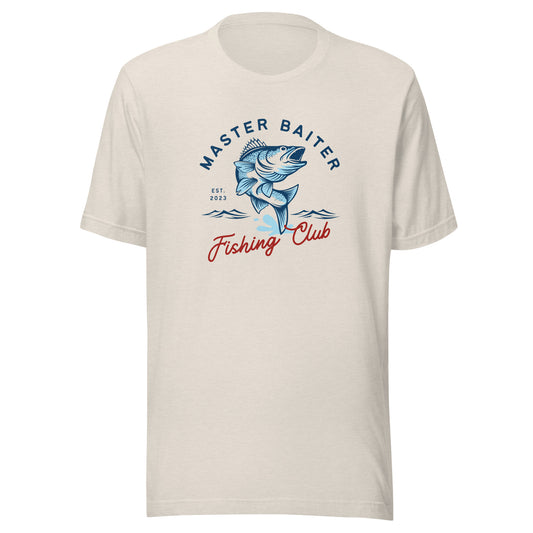 Master Baiter Fishing Club Unisex t-shirt