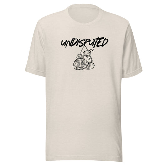 Undisputed Boxing Gloves Unisex t-shirt