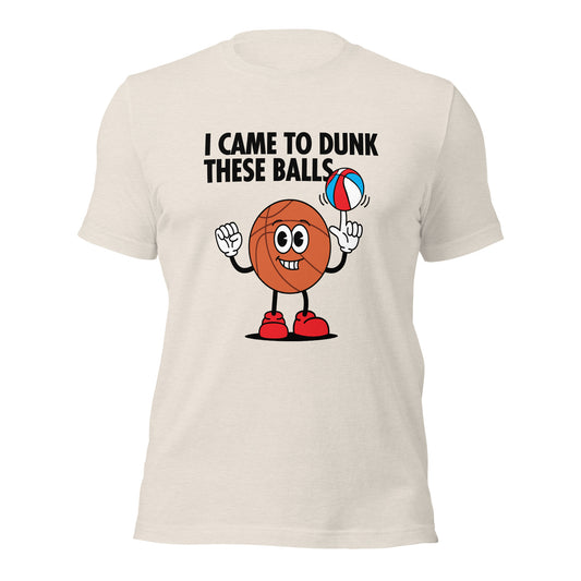 Dunk These Balls Unisex t-shirt