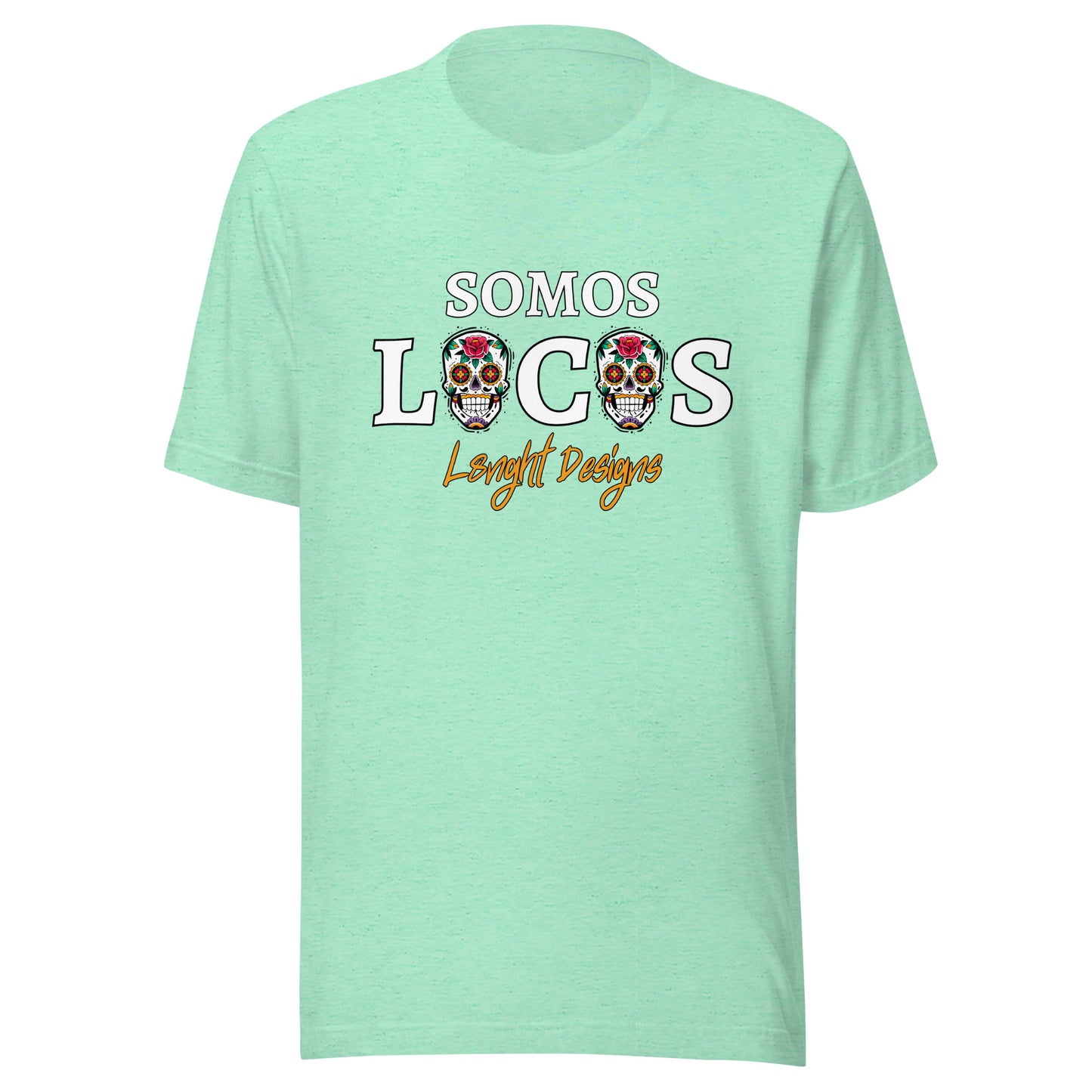 Somo Locos Sugar Skulls Unisex t-shirt