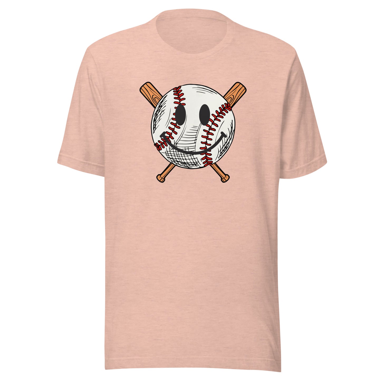 Smiley Baseball Unisex t-shirt