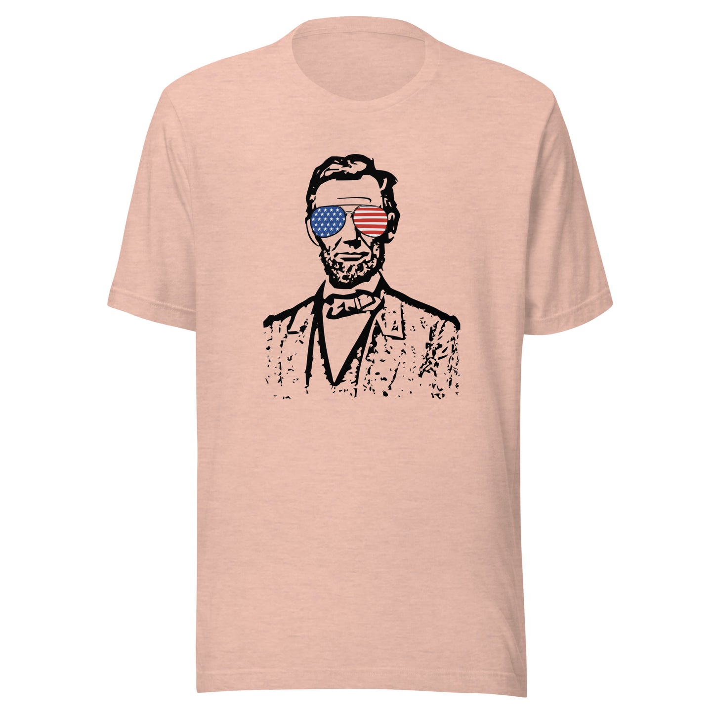 Abe Lincoln Came to Party Unisex t-shirt