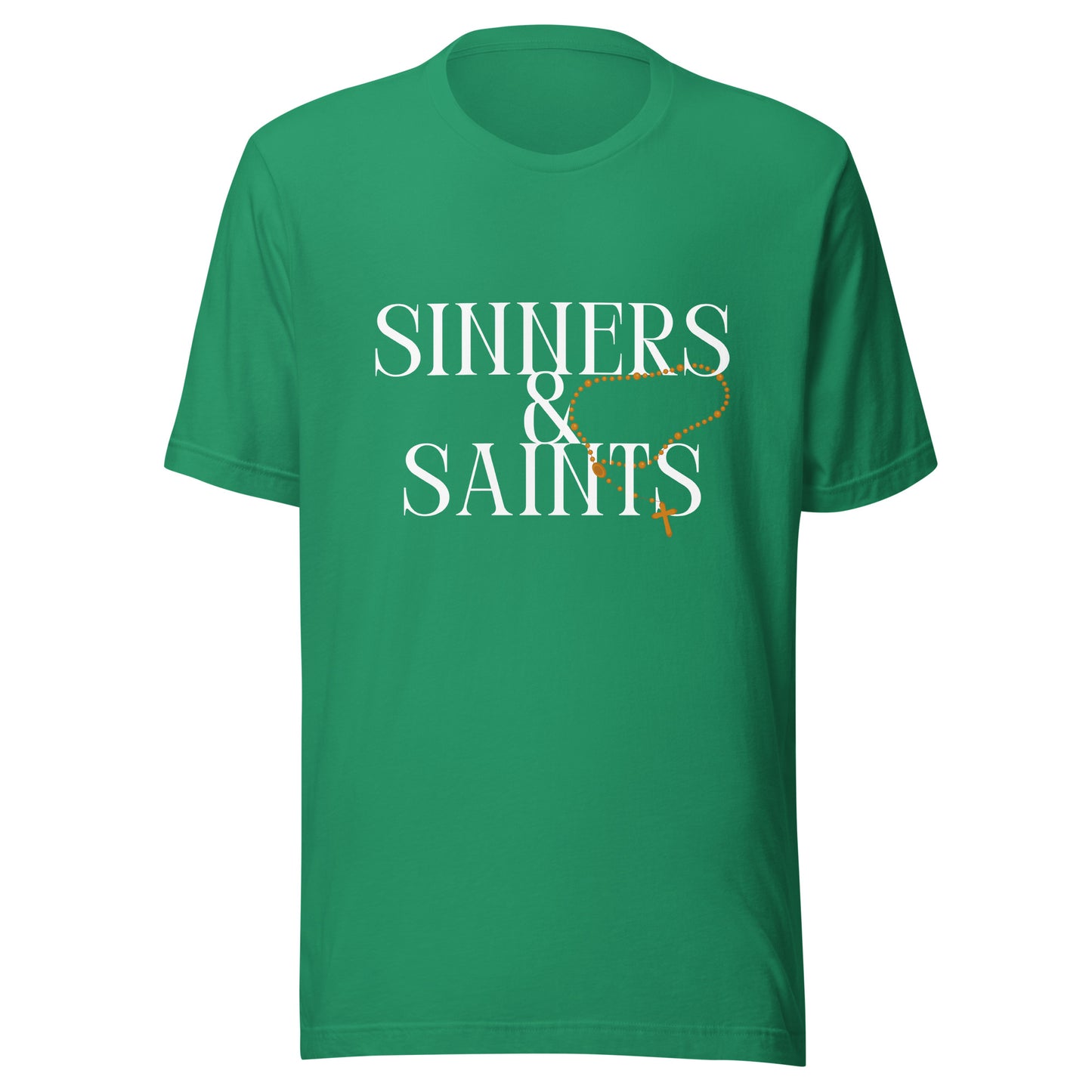 Sinners & Saints rosary Unisex t-shirt