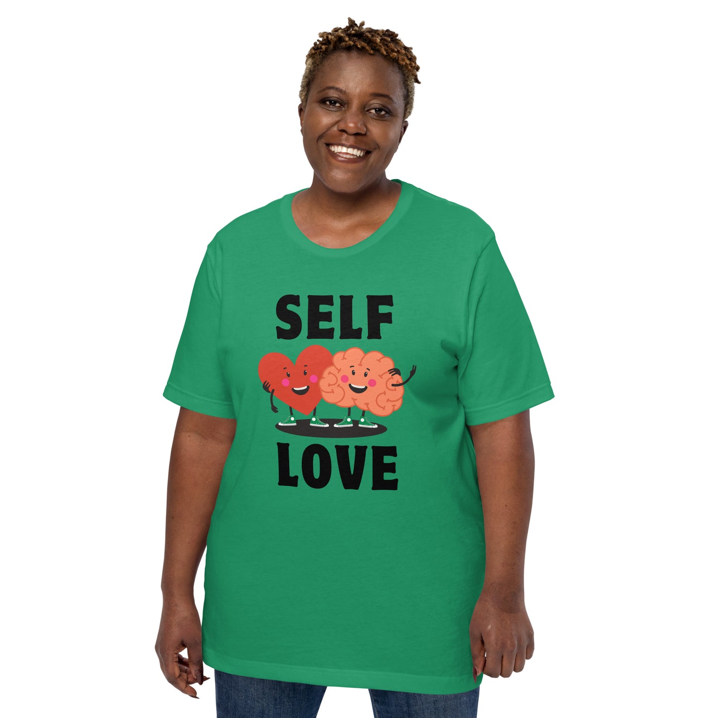 Mental Health Heart Mind Self Love Unisex t-shirt