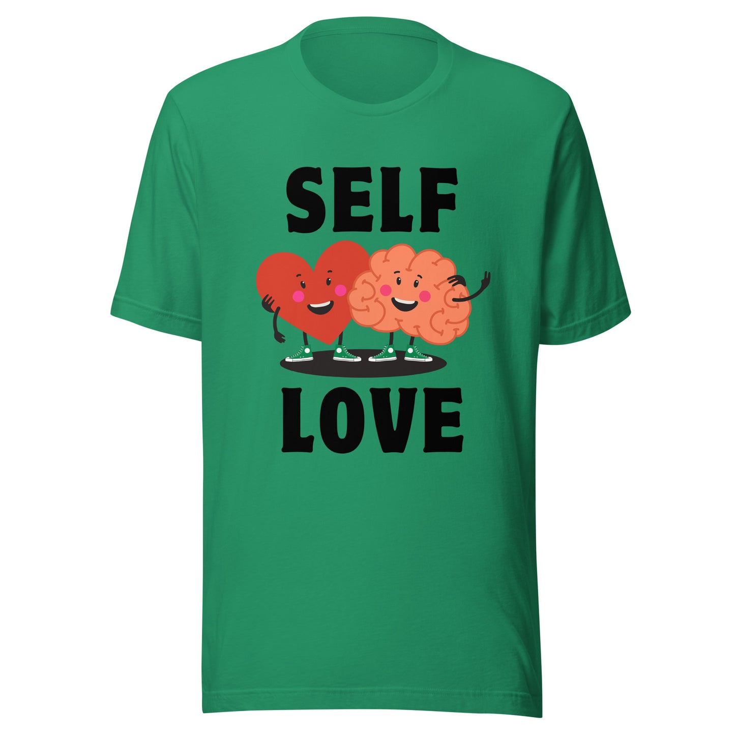 Mental Health Heart Mind Self Love Unisex t-shirt