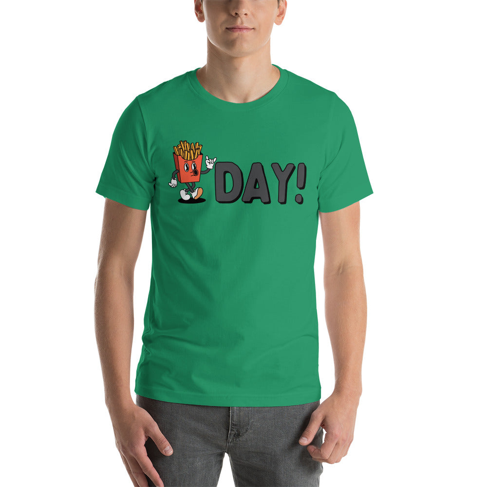 It's FRY DAY Friday Unisex t-shirt