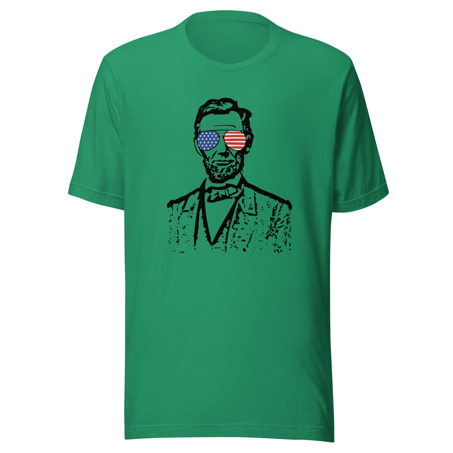 Abe Lincoln Came to Party Unisex t-shirt