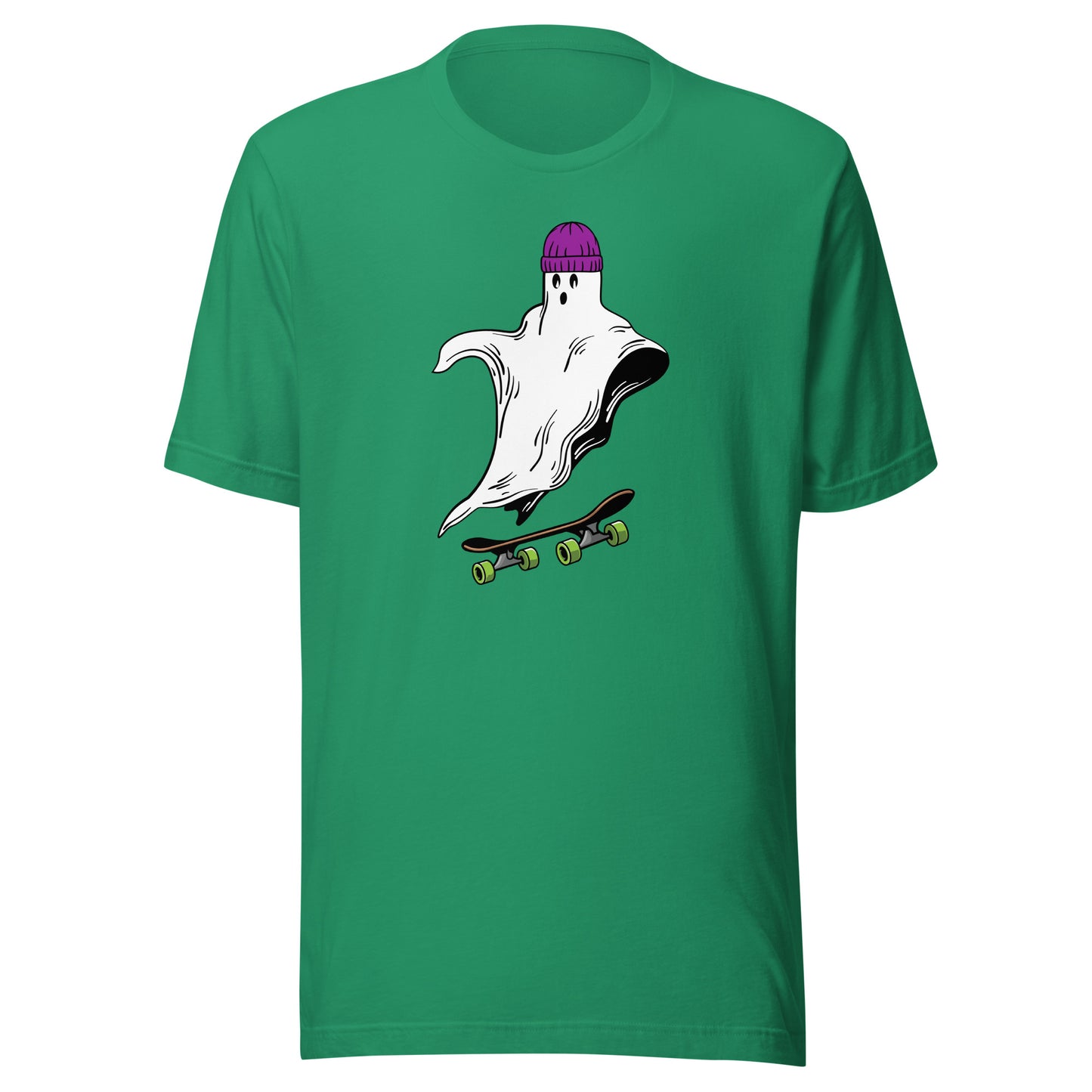 Skateboard Ghost Boo Unisex t-shirt