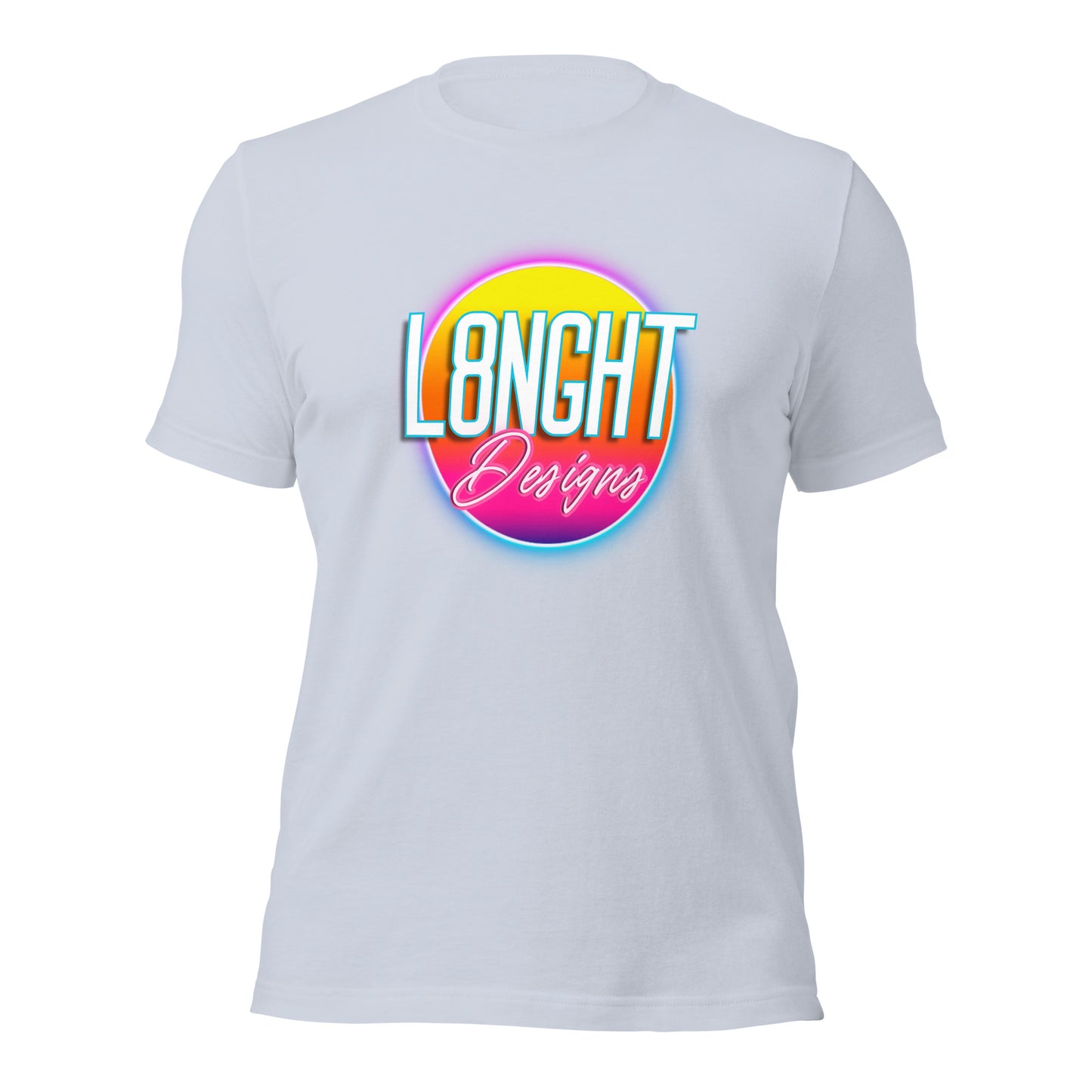 L8NGHT 3D neon logo Unisex t-shirt