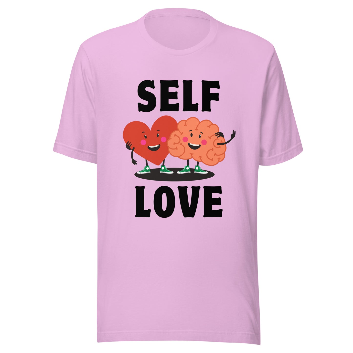 Mental Health Heart Mind Self Love Unisex t-shirt