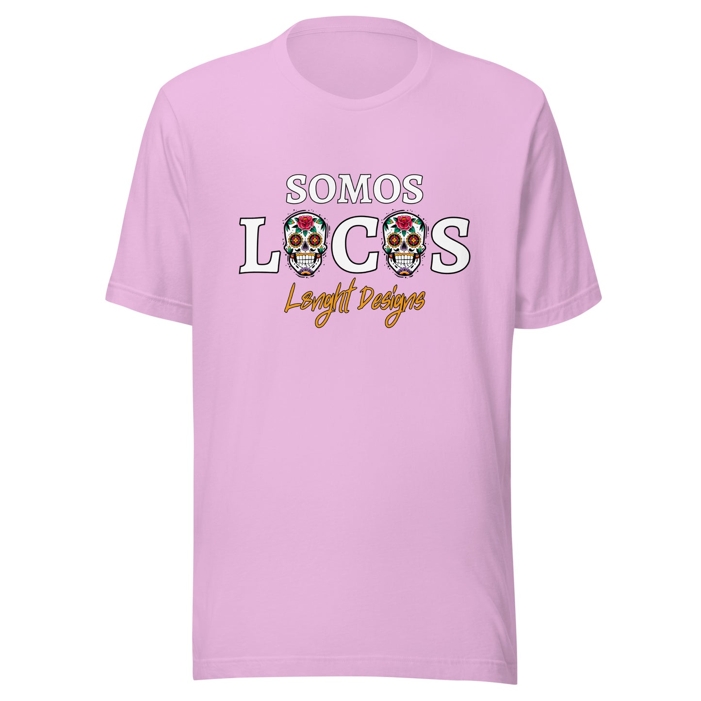 Somo Locos Sugar Skulls Unisex t-shirt