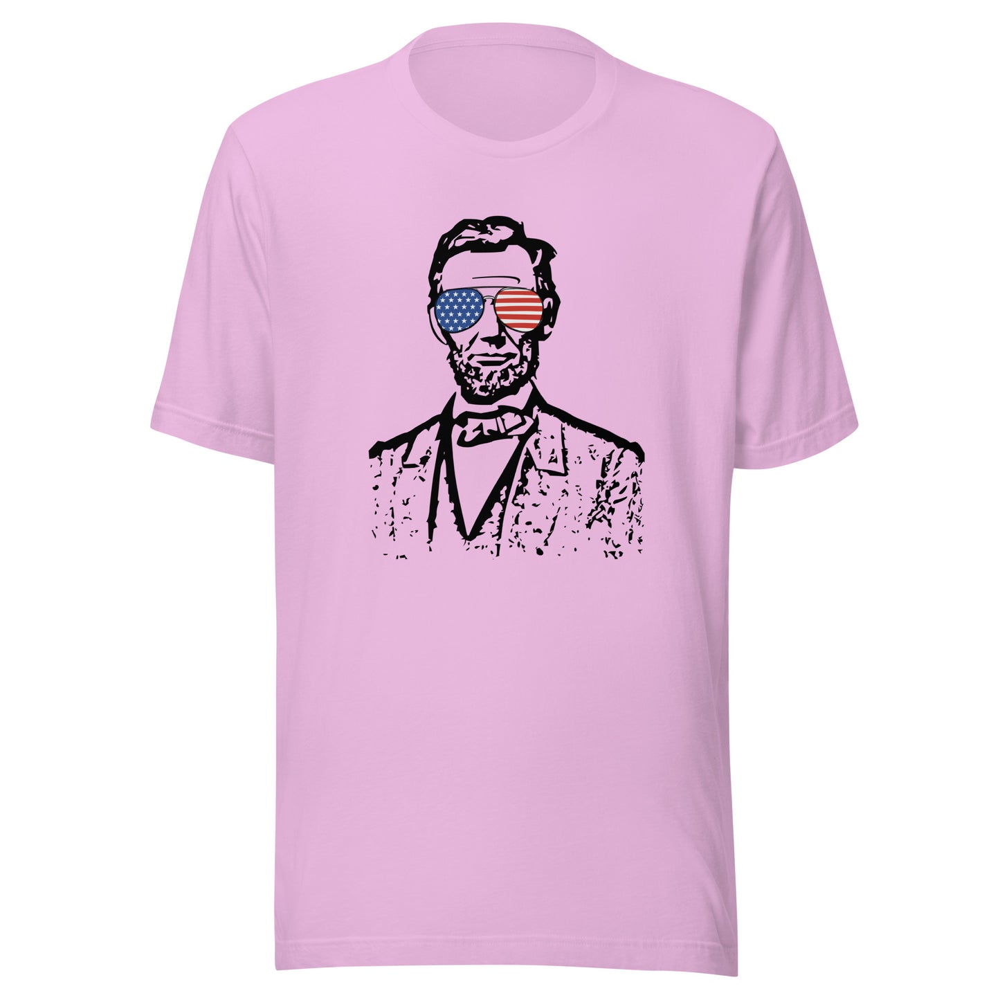 Abe Lincoln Came to Party Unisex t-shirt