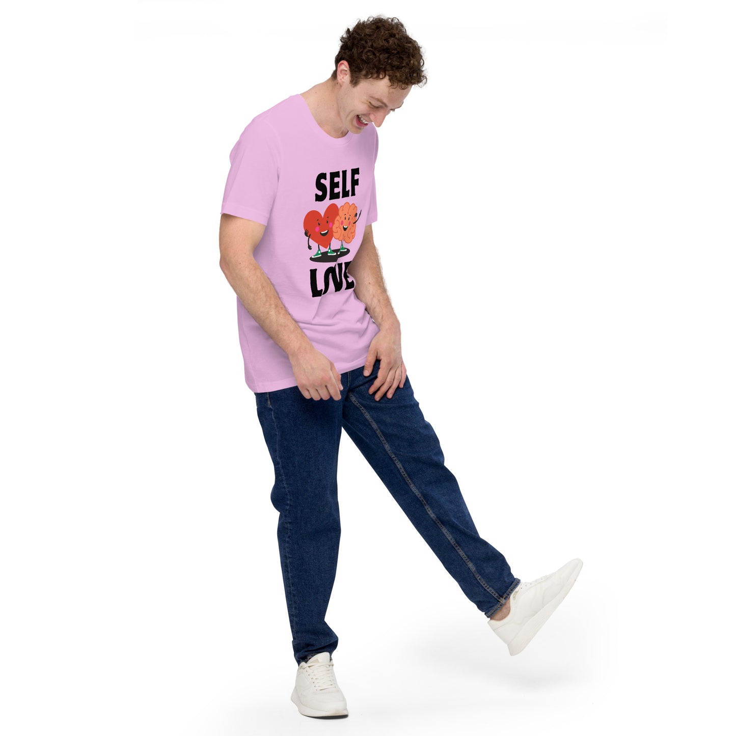 Mental Health Heart Mind Self Love Unisex t-shirt