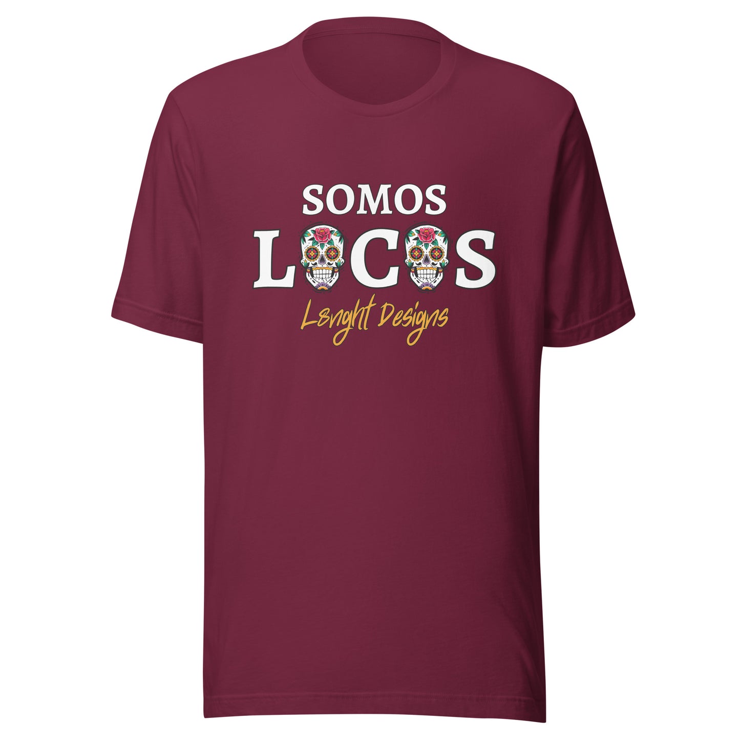 Somo Locos Sugar Skulls Unisex t-shirt