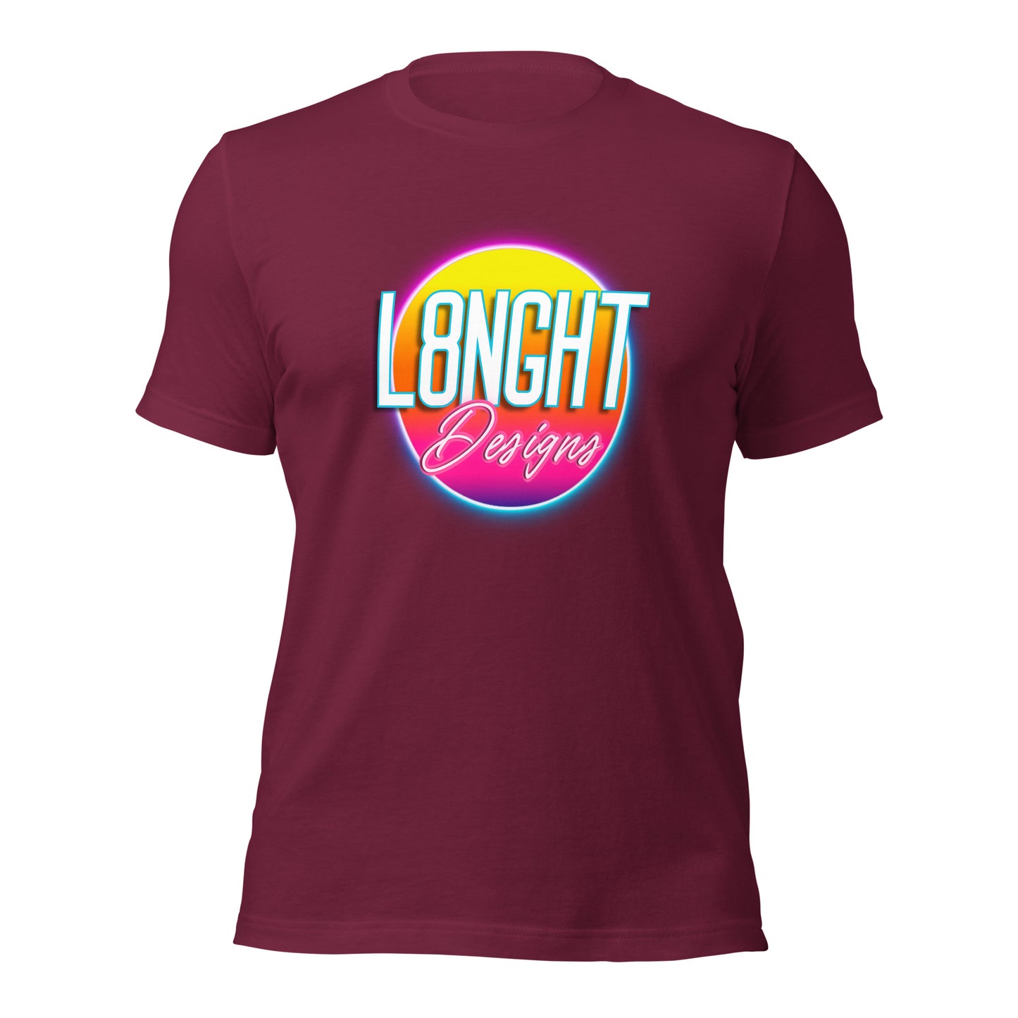 L8NGHT 3D neon logo Unisex t-shirt