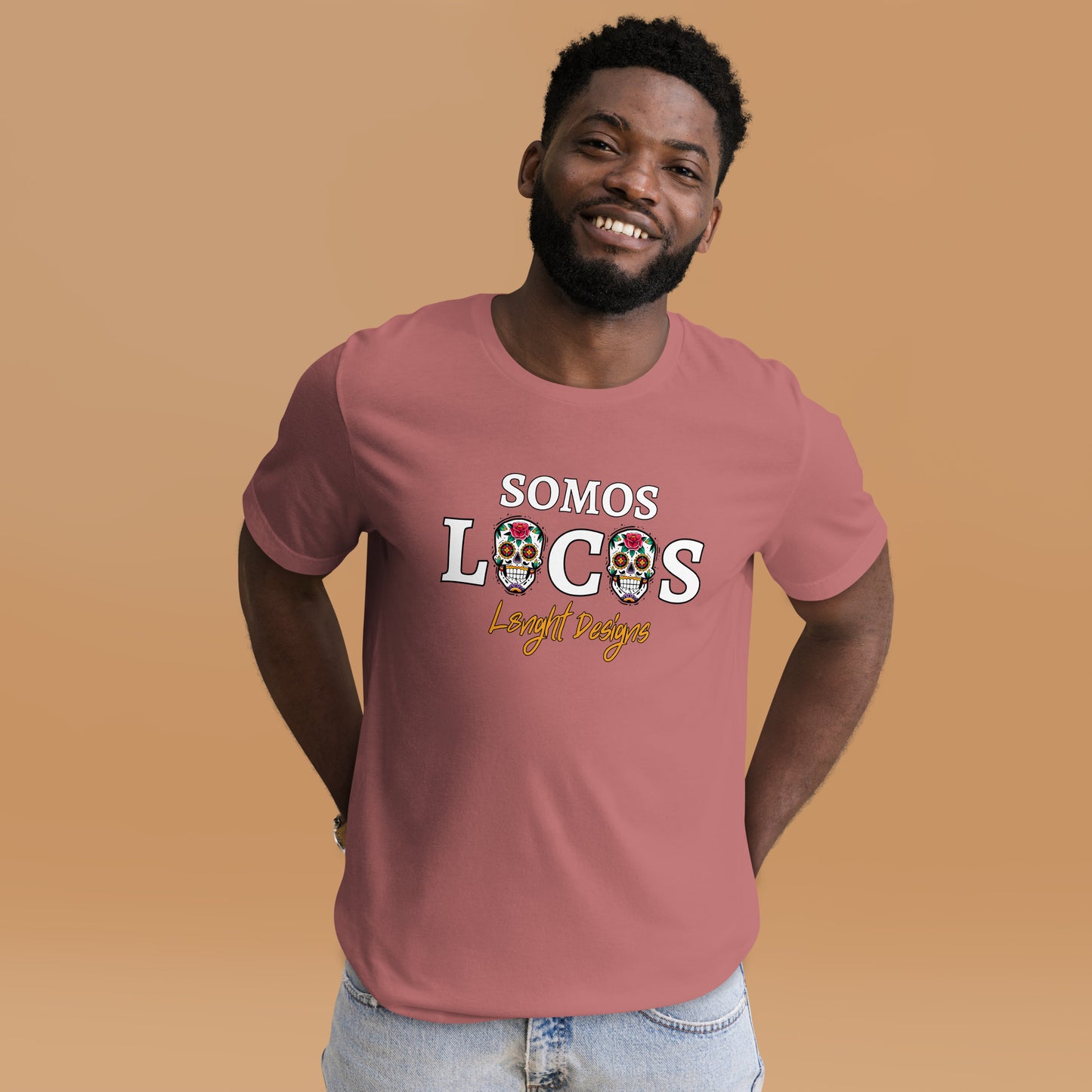 Somo Locos Sugar Skulls Unisex t-shirt