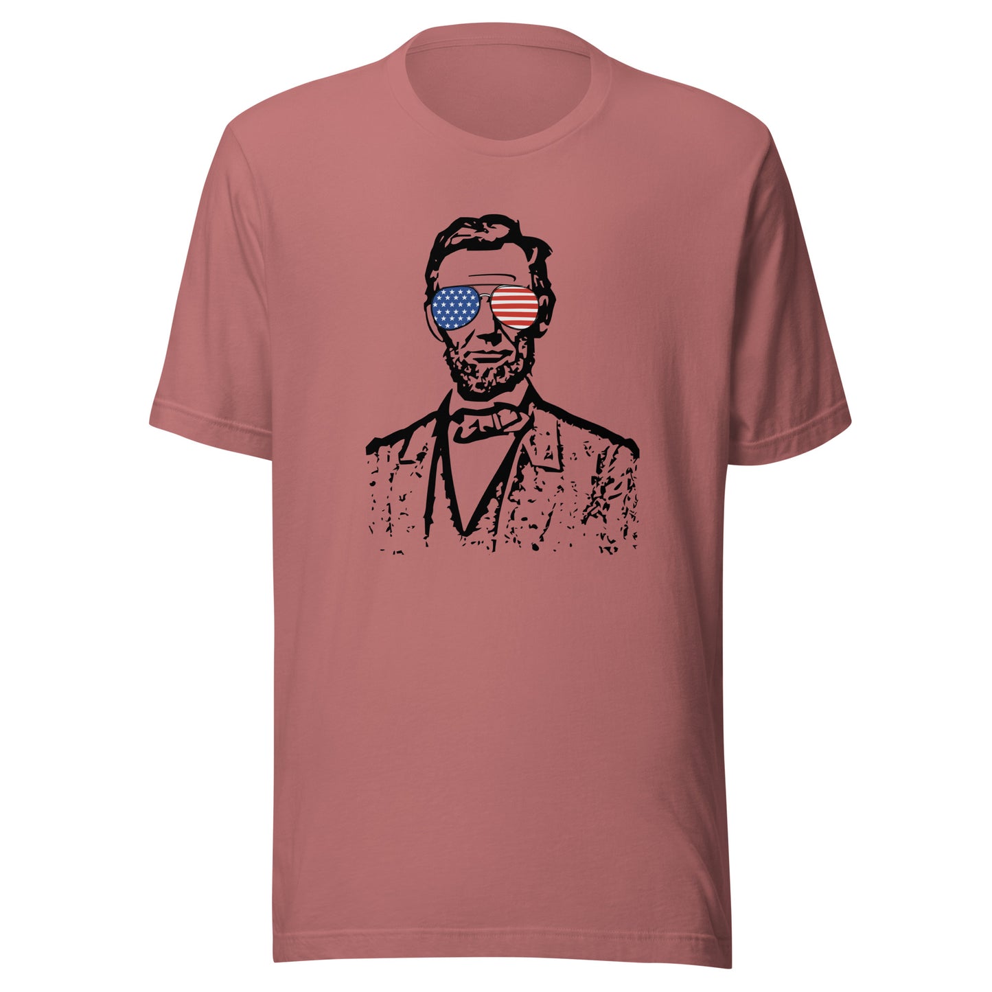 Abe Lincoln Came to Party Unisex t-shirt