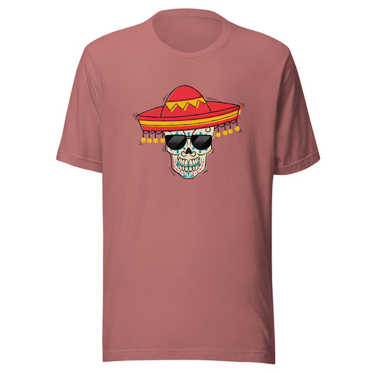 Sugar Skull Shades Unisex t-shirt