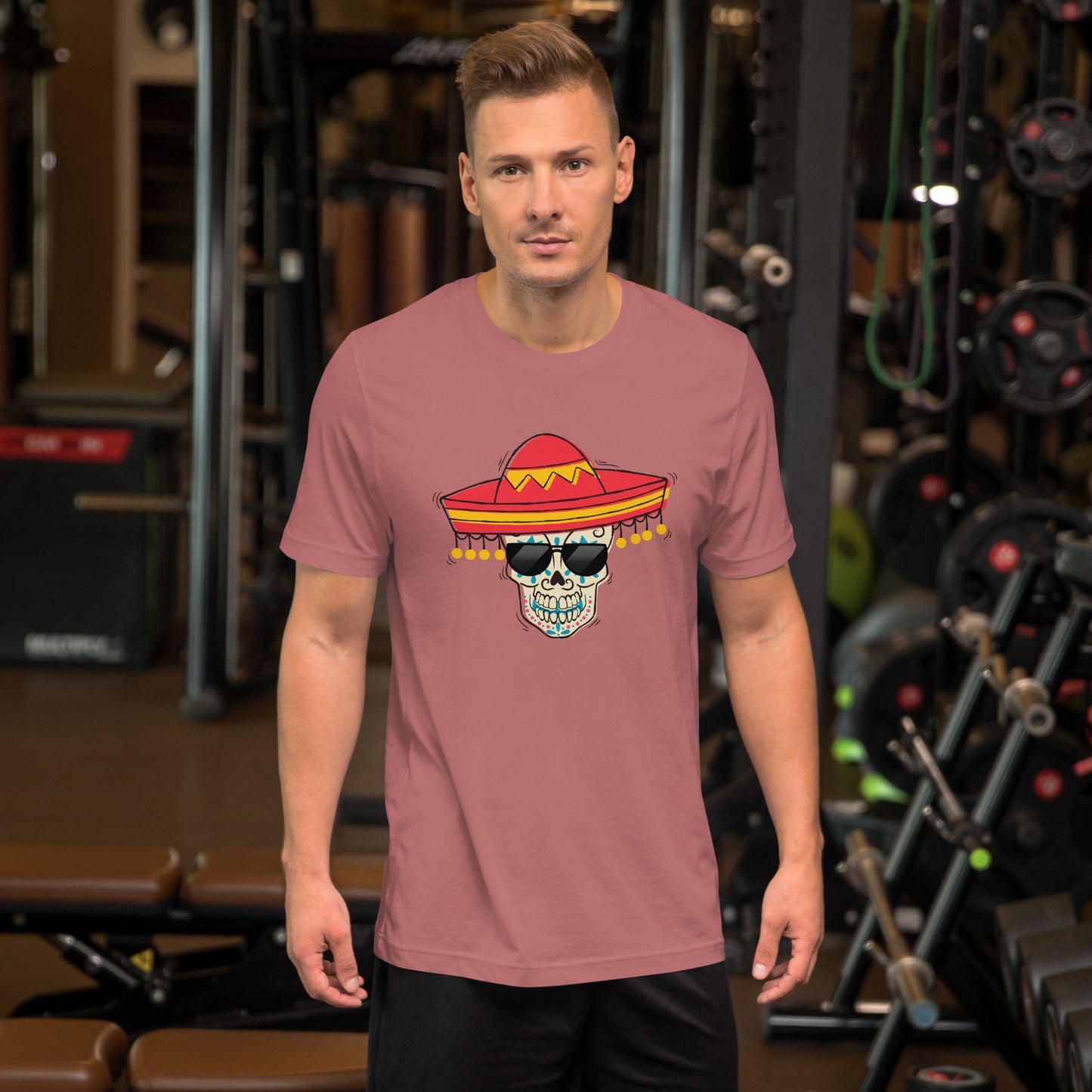 Sugar Skull Shades Unisex t-shirt