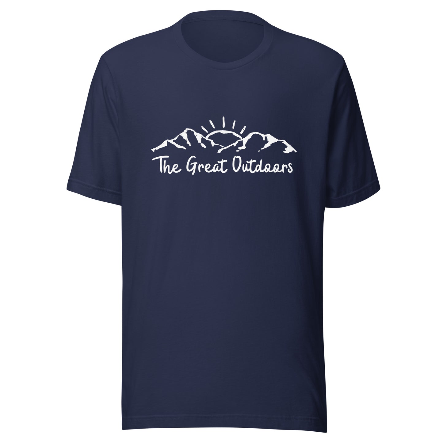 The Great Outdoors Sunshine Mountains Unisex t-shirt