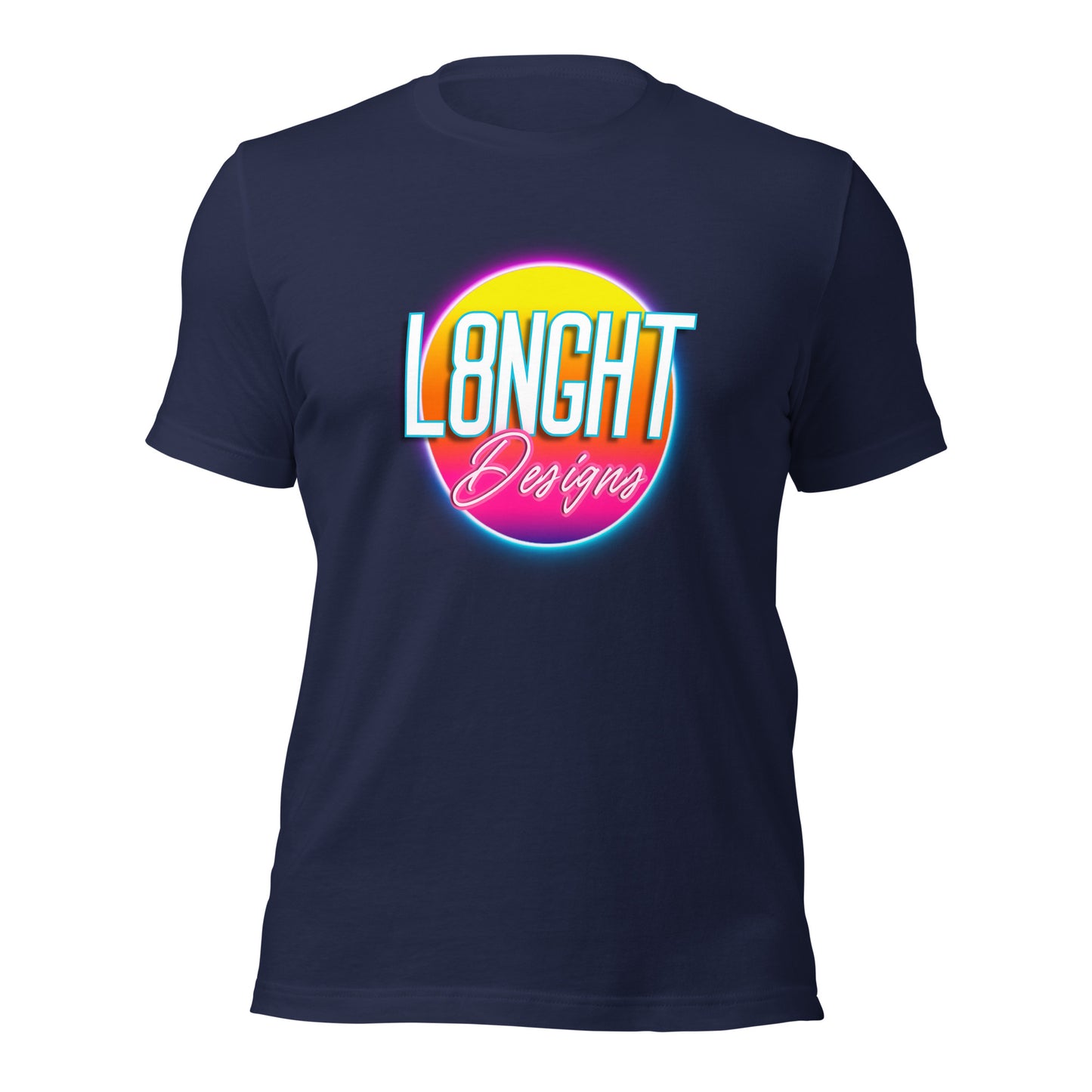 L8NGHT 3D neon logo Unisex t-shirt