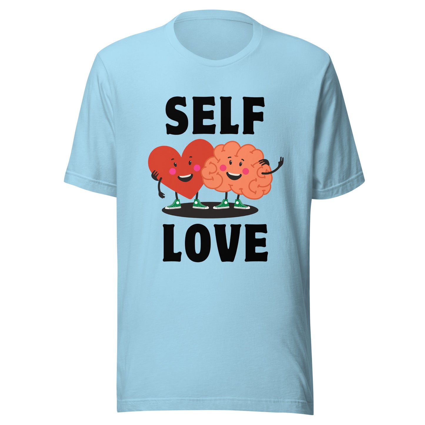 Mental Health Heart Mind Self Love Unisex t-shirt