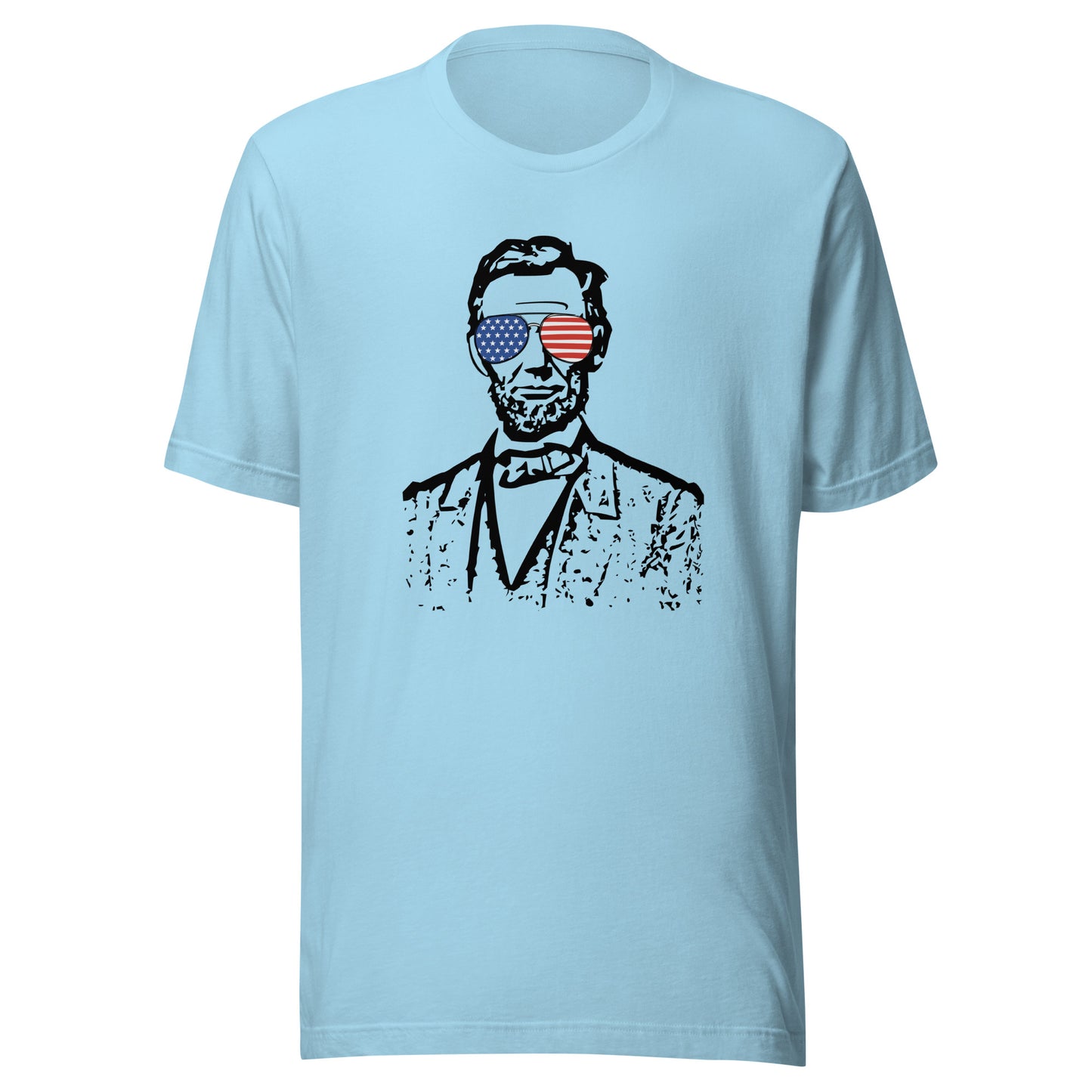 Abe Lincoln Came to Party Unisex t-shirt