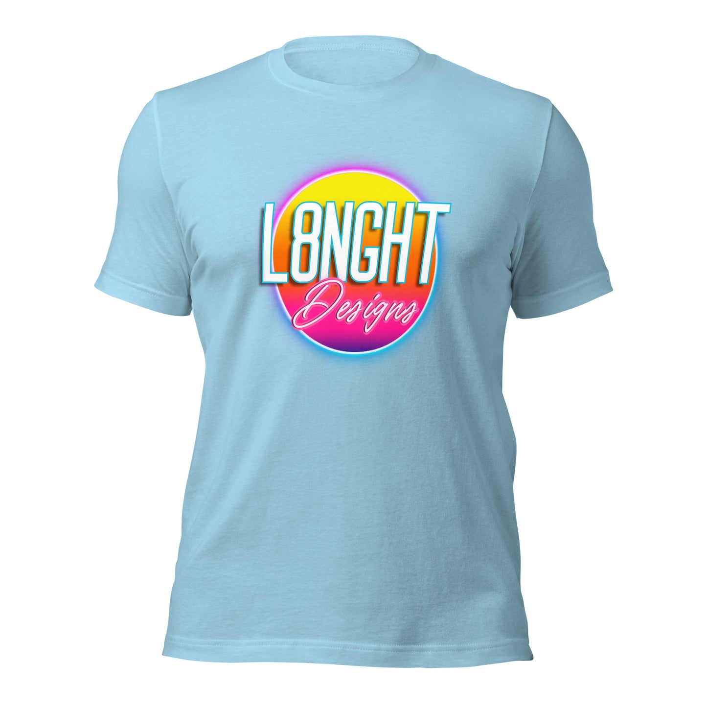 L8NGHT 3D neon logo Unisex t-shirt