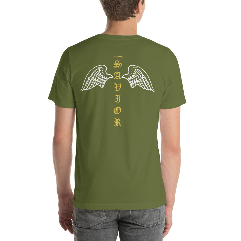 Wings of a Savior Unisex t-shirt