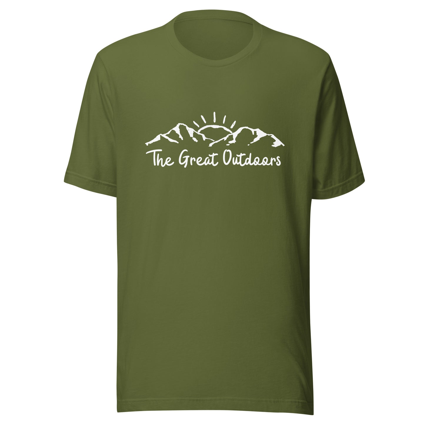 The Great Outdoors Sunshine Mountains Unisex t-shirt