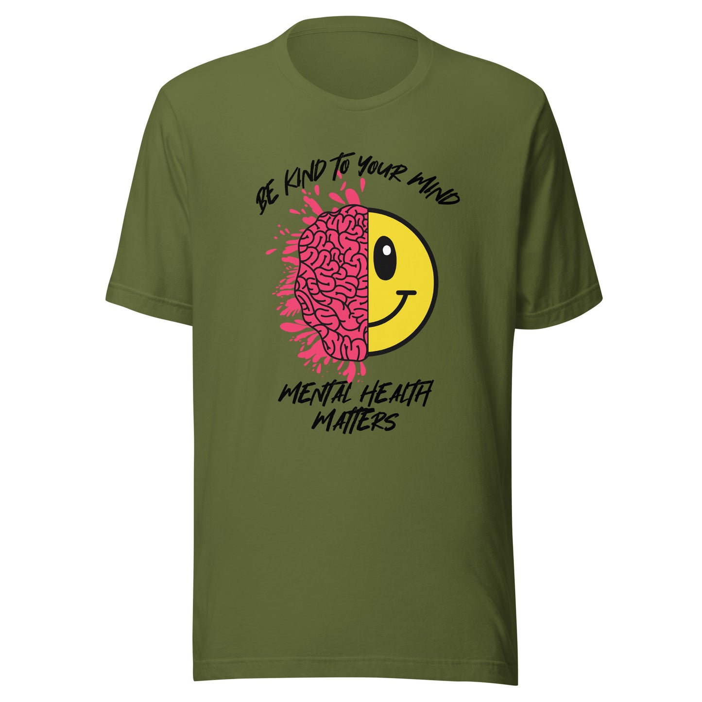 Mental Health Be Kind To Your Mind Unisex t-shirt