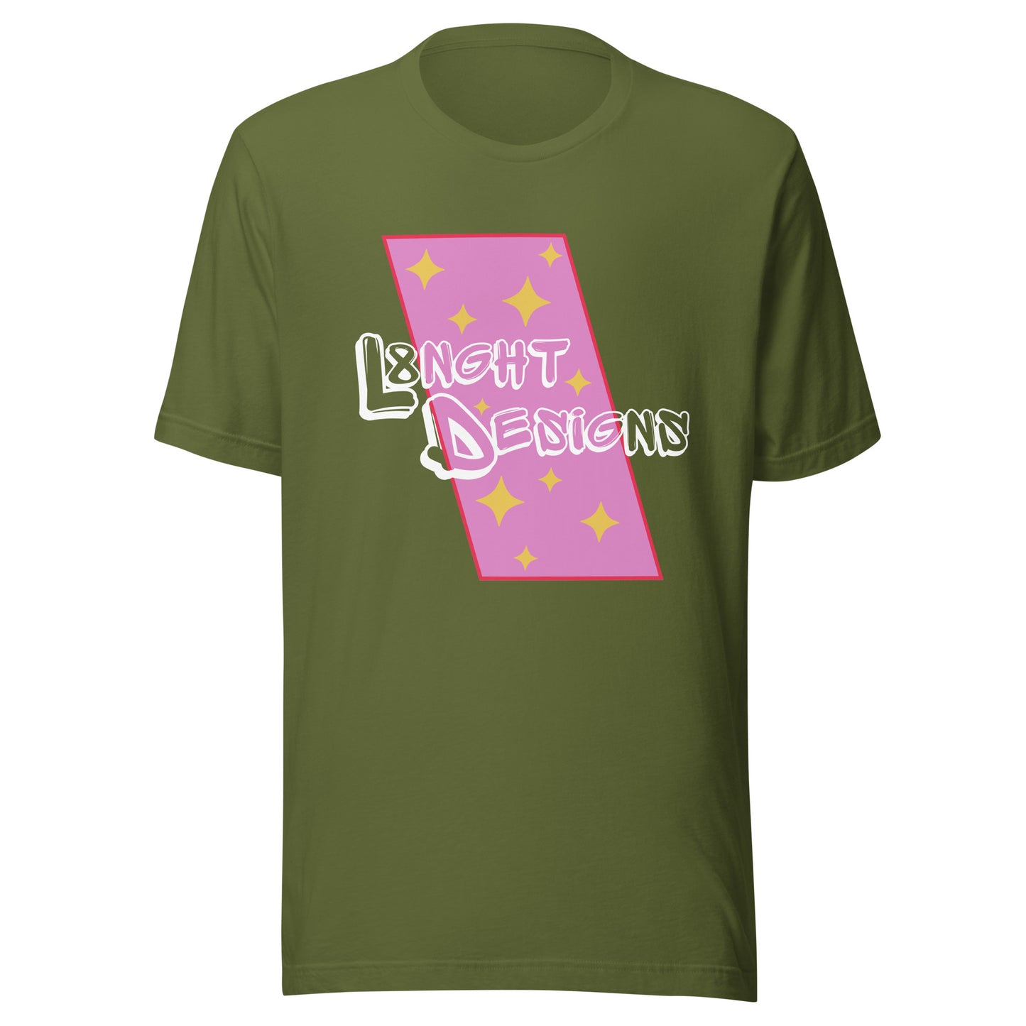 L8NGHT Designs Abstract Color Unisex t-shirt